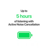 Apple AirPods 5 True Wireless Active Noise Cancelling Earbuds with Wireless Charging Case – White product image