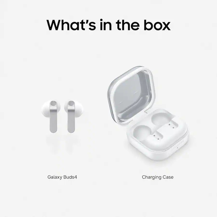 Samsung Galaxy Buds4 Wireless Earbuds – White product image