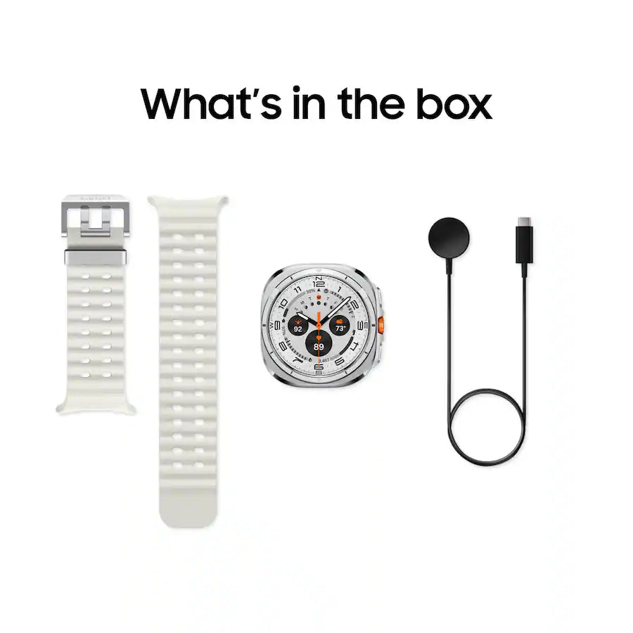 Samsung Galaxy Watch Ultra 47mm LTE Titanium White Smartwatch product image