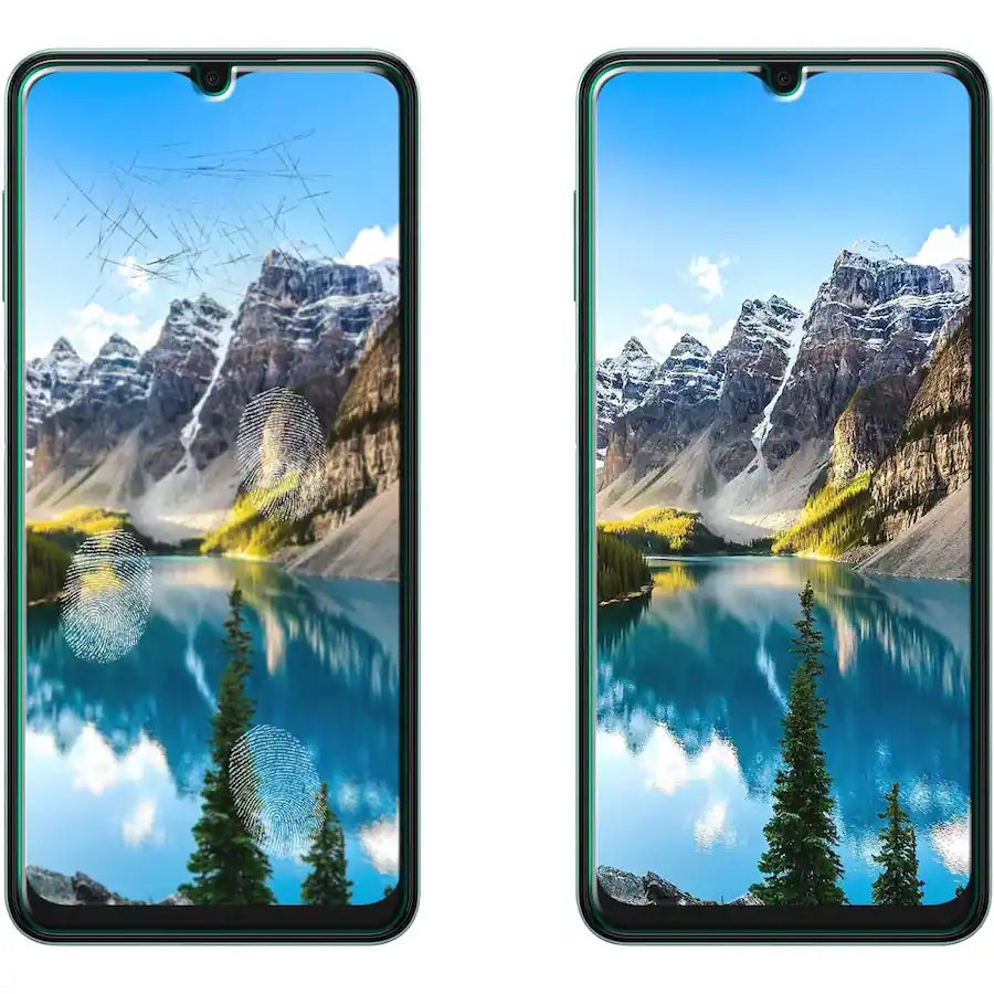 ZeroDamage Ultra Strong+ Tempered Glass Screen Protector for Samsung Galaxy A14 5G (2-Pack) – Clear product image