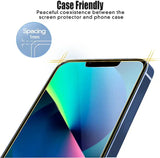 ZeroDamage Ultra Strong Tempered Glass Screen Protector for iPhone 13 & iPhone 14 – 2-Pack, Clear product image