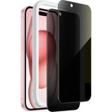 ZeroDamage Ultra Strong+ Tempered Glass Screen Protector for Apple iPhone 15 (2-Pack) – Privacy product image