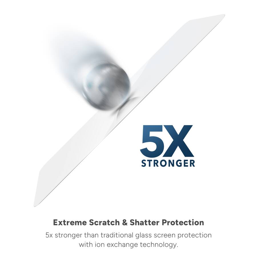ZAGG Glass Elite Maximum Impact & Scratch Screen Protector for Apple iPhone 15 – Clear product image