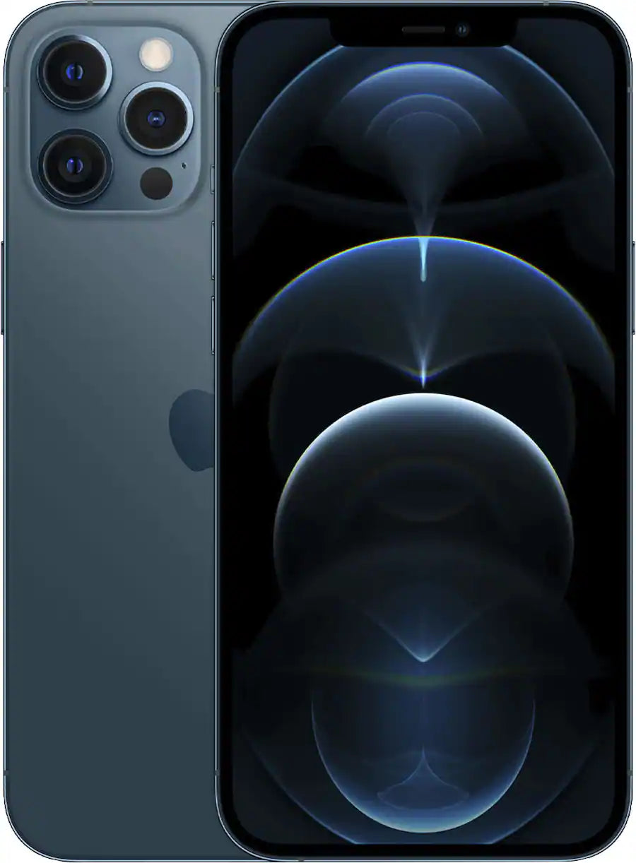 Apple Refurbished Excellent iPhone 12 Pro Max 128GB 5G Unlocked – Pacific Blue product image