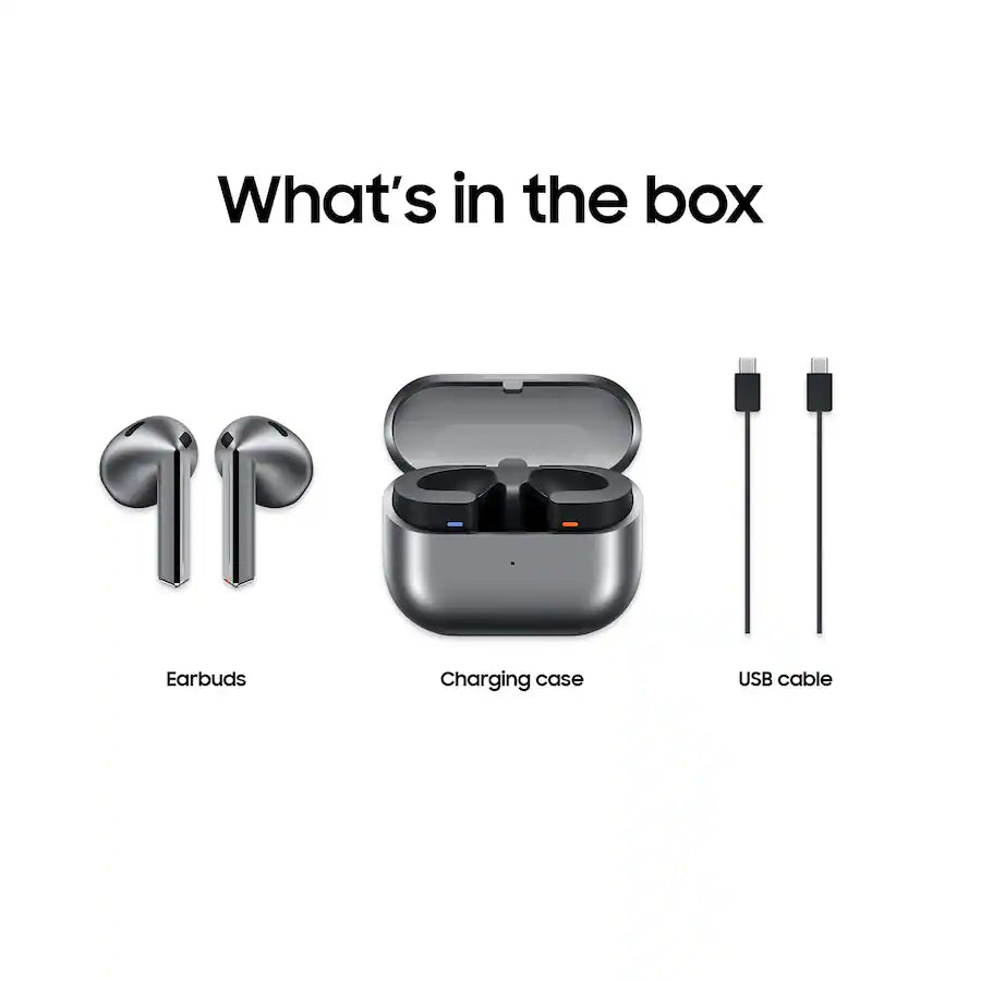 Samsung - Galaxy Buds3 Wireless Earbud Headphones - Silver product image