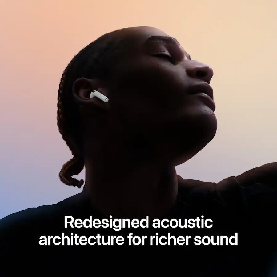 Apple AirPods 5 True Wireless Active Noise Cancelling Earbuds with Wireless Charging Case – White product image