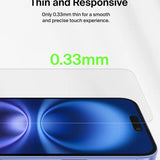 Belkin ScreenForce TemperedGlass Screen Protector for iPhone 16 Plus, iPhone 15 Plus & iPhone 14 Pro Max – Clear product image