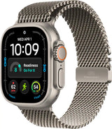 Apple Watch Ultra 4 (2026) GPS + Cellular 49mm Titanium Case with Natural Titanium Milanese Loop – Large – Unlocked product image