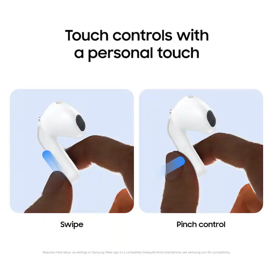 Samsung Galaxy Buds4 Wireless Earbuds – White product image