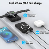 Entronix Magnetic Wireless Power Bank 10000mAh for iPhone and Android Devices – Black product image