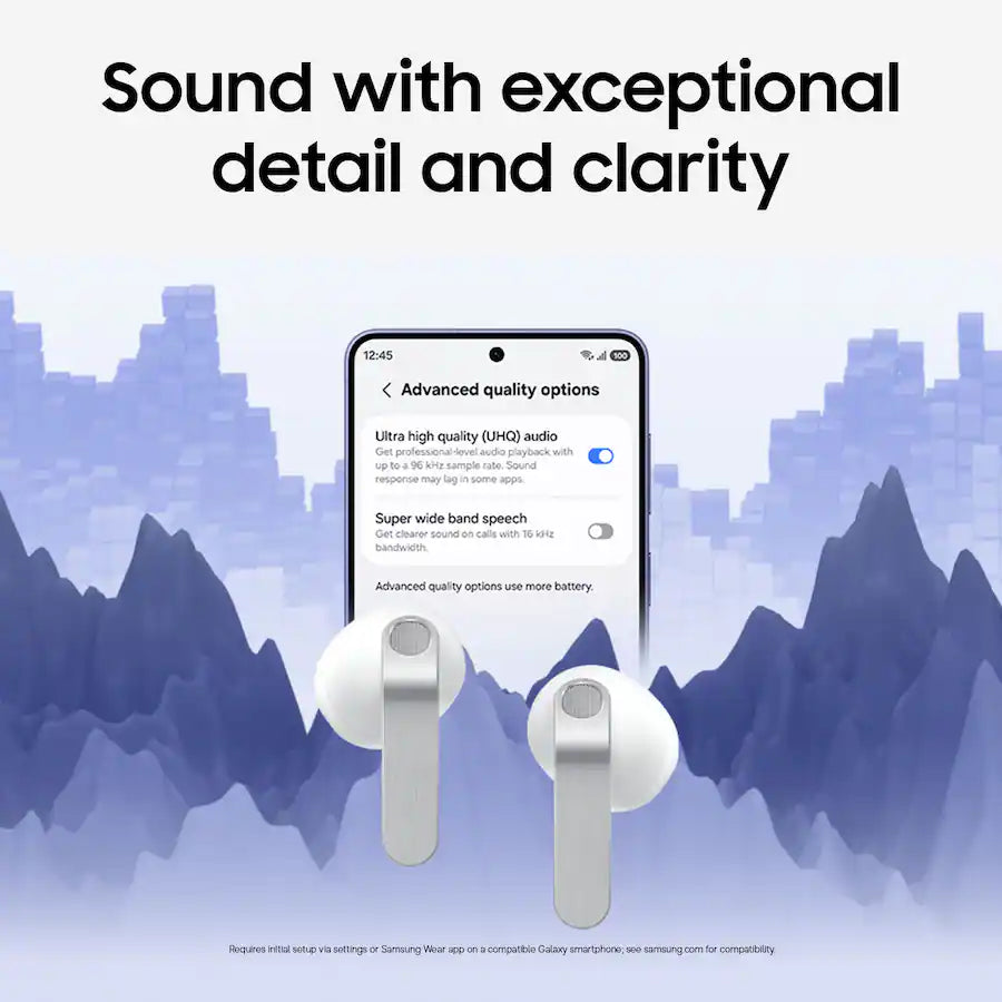 Samsung Galaxy Buds4 Wireless Earbuds – White product image