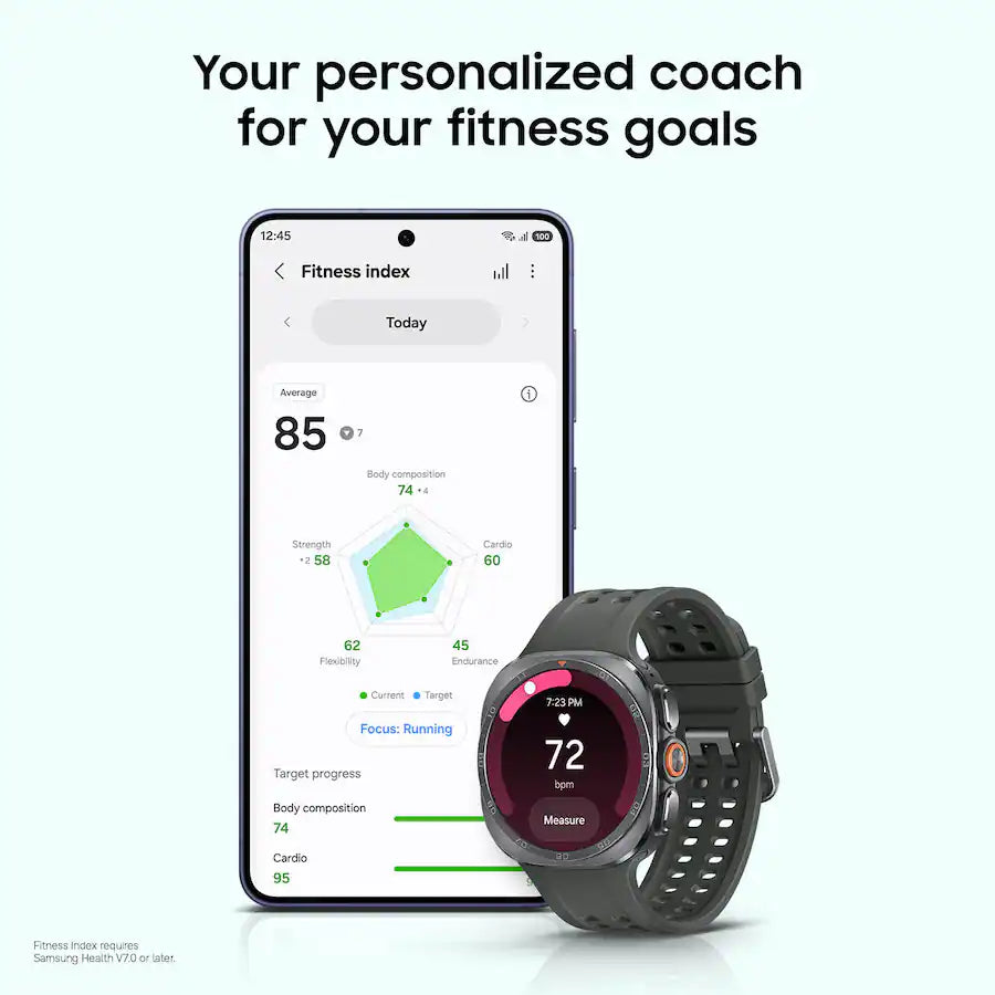 Samsung Galaxy Watch Ultra2 (2026) 47mm LTE Titanium Smartwatch – Titanium Gray product image